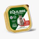 Equilibre et Instinct - Pates pour chat strilis, boeuf et courgette