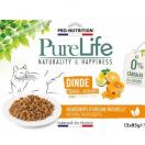 Pte Pure Life Wet Dinde pour chat