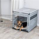 Niche dintrieur Home Kennel en rotin synthtique