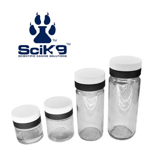 Pot en verre TADD pour stockage et diffusion d'odeurs - SciK9