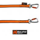 Laisse pour 2 chiens, BUNGEE LEASH 2.0 NON-STOP Dogwear, ligne de trait lastique - image 2