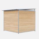 Chenil bois MKS - PROTECTA 2 x 2 m- Faade en barreaux - image 3