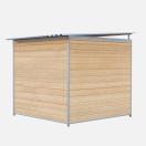 Chenil bois MKS - PROTECTA 2 x 2 m- Faade en grillage - image 3