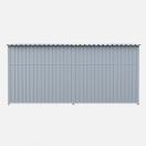 Chenil métal MKS - METALLO 4 x 2 m - Façade en grillage - image 4