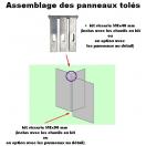 Kit 2 ou 3 branches pour fixations des panneaux tls - image 5