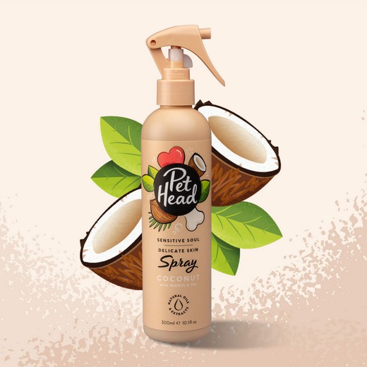 Spray Sensitive Soul, peaux sensible parfum NOIX DE COCO 300 ml - PET HEAD