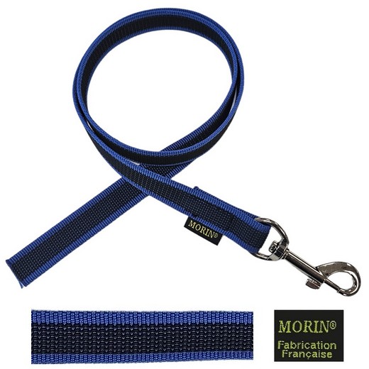 Laisse de conduite gomme - Bleu foncé