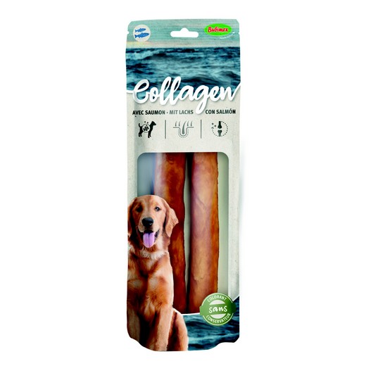 Meilleurs prix pour BUBIMEX Sticks de collagène au saumon pour moyen et grand chien