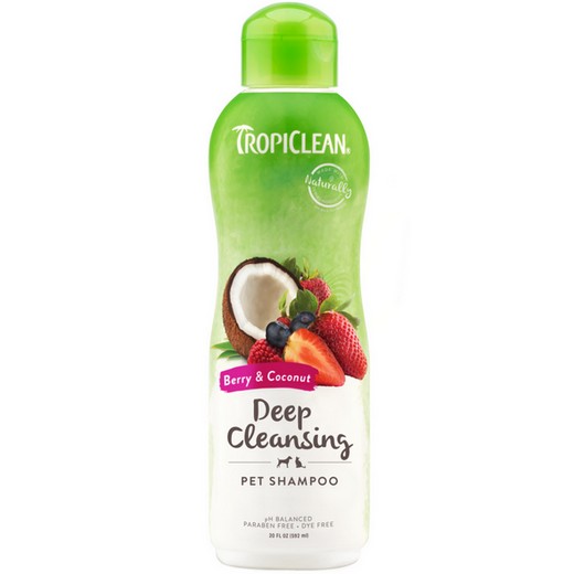 Meilleurs prix pour Shampooing Deep Cleansing Berry et Coconut - TropiClean