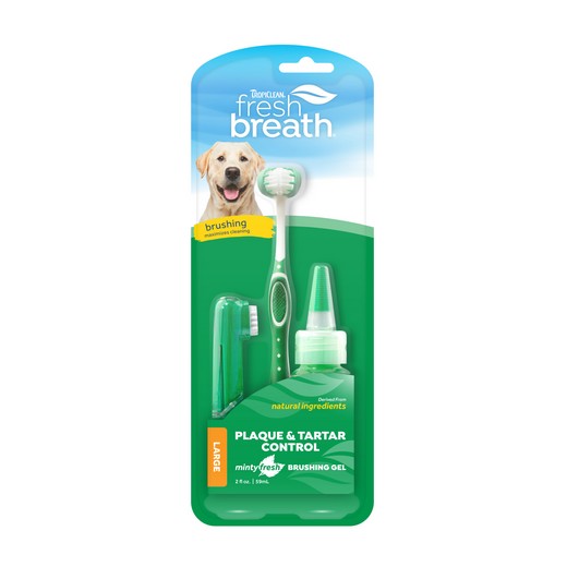 Meilleurs prix pour Kit de soin dentaire pour grands chiens - TROPICLEAN