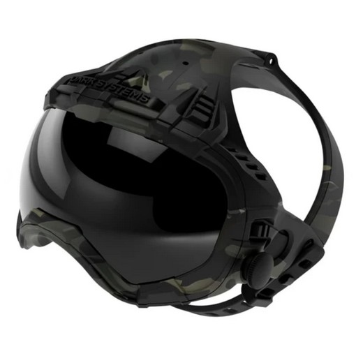 Casque pour chien Dark System - Darkfighter MULTICAM BLACK