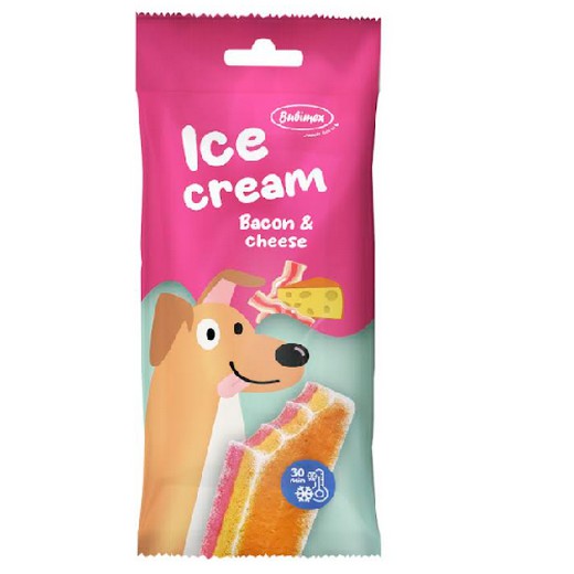 Comparer les prix de Snack Glace Bacon et Cheese - Bubimex