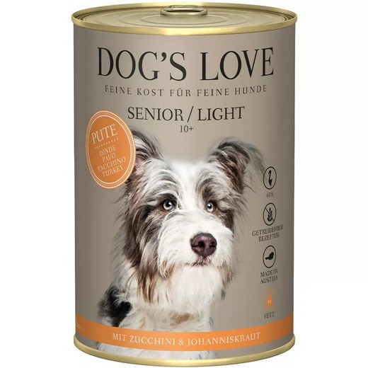 Meilleurs prix pour Pâtée à la Dinde- Dog's Love SENIOR