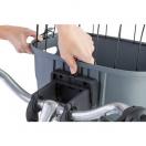 Panier de transport avant pour vlo - Modle grillag - image 3
