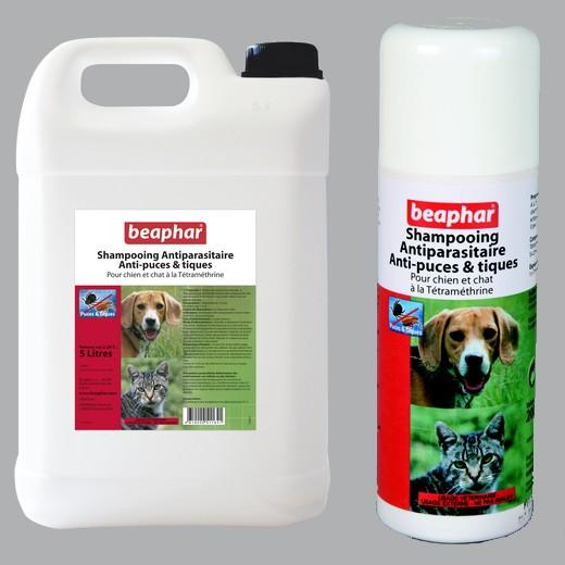 Shampooing Antiparasitaire A La Tetramethrine Antiparasitaire Pour L Environnement Chiens Chiots Chatons Et Chats