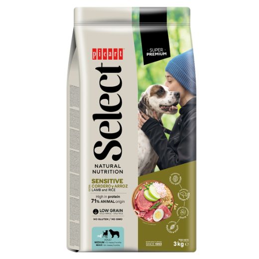 Select Dog Adult Sensitive - Agneau et riz Select Dog Adult Sensitive - Agneau et riz