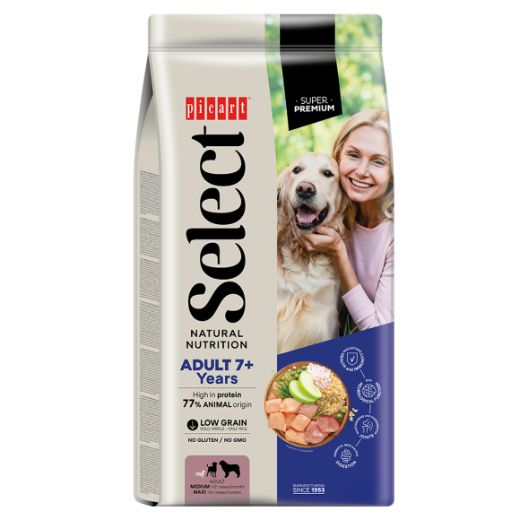 Select Dog Adult +7 ans - Poulet et riz Select Dog Adult +7 ans - Poulet et riz