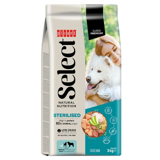 Select Dog Adult Medium stérilisé - Poulet et riz Select Dog Adult Medium stérilisé - Poulet et riz