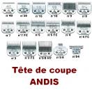 Ttes de coupe pour tondeuse Andis - image 2