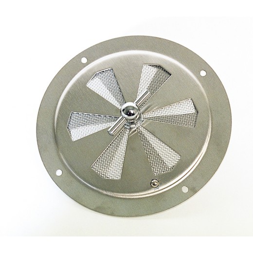 Régleur d'air inox grillagé