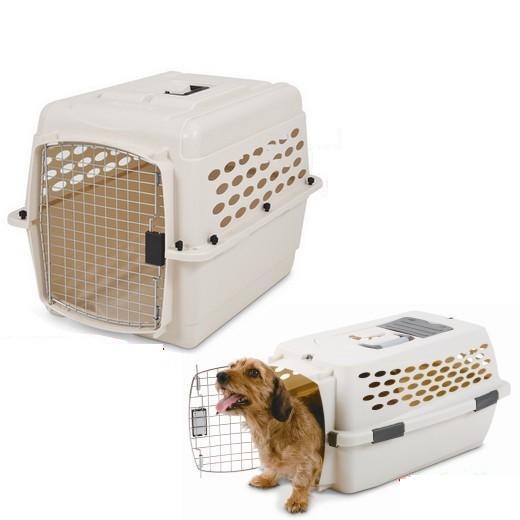 Cage de transport Vari Kennel Traditionnelle. Caisse transport pour chien  et chat. Morin : Accessoires pour le transport et le voyage en voiture,  train ou en avion des chiens et chats