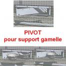 Systme pivotant pour anneau support gamelle