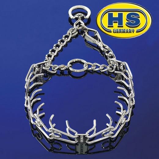 Collier pour chien, Torquatus chromé - Qualité Pro HS. Accessoires et  sellerie METAL : Collier étrangleur et collier métal pour chien